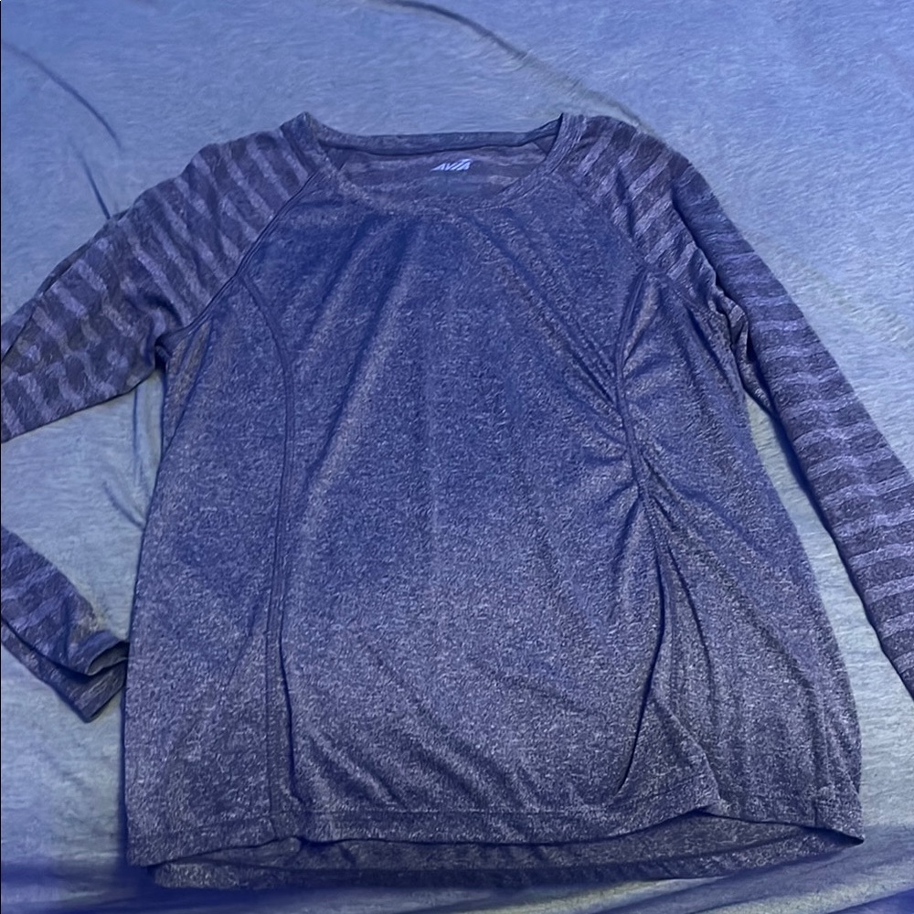 Avia Women's Long Sleeve Tee - Gray